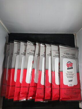 10packs Scotch-Brite 3M 9" " Stainless Steel Kitchen Cleaner Degreaser 6 wipes